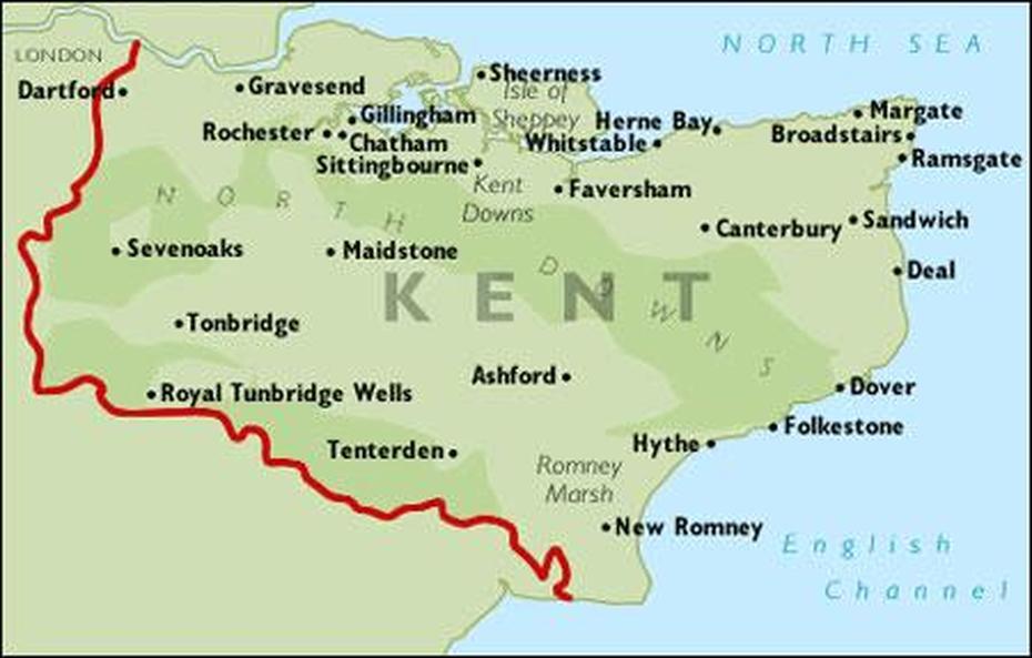 Map Of Kent | England Map, Kent, United States, Kent State Ohio, Kent State Campus