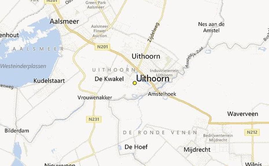 Markt Uithoorn, Waar Ligt Uithoorn, Station Record, Uithoorn, Netherlands