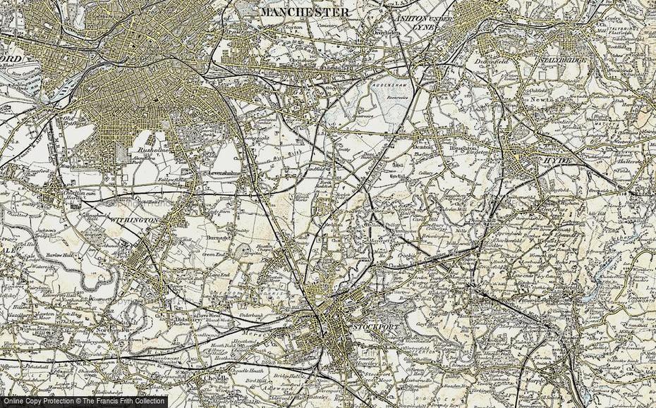 Old Maps Of Reddish, Greater Manchester – Francis Frith, Reddish, United Kingdom, Driving  Of United Kingdom, United Kingdom Cities