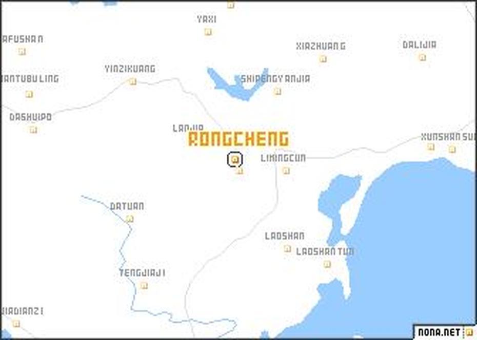 Rongcheng (China) Map – Nona, Rongcheng, China, Shandong Province China, Shandong  People