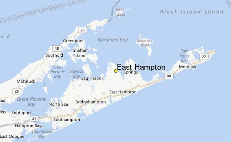 Southeastern United States, East Coast  Printable, Record, East Hampton, United States