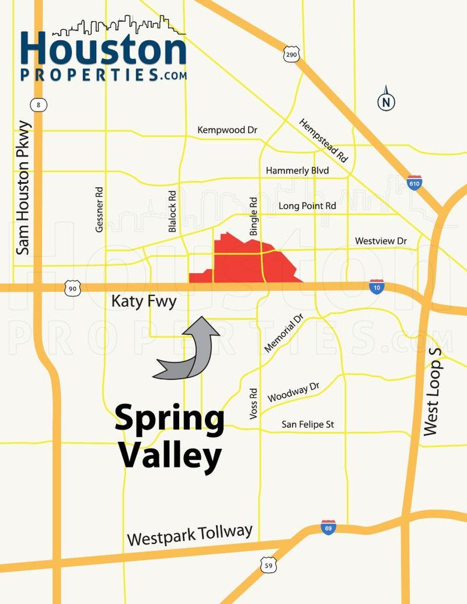 Spring Valley Houston Maps, Neighborhood Guide By Paige Martin – Har, Spring Valley, United States, Valley Springs Ca Quest, Valley Springs Sd