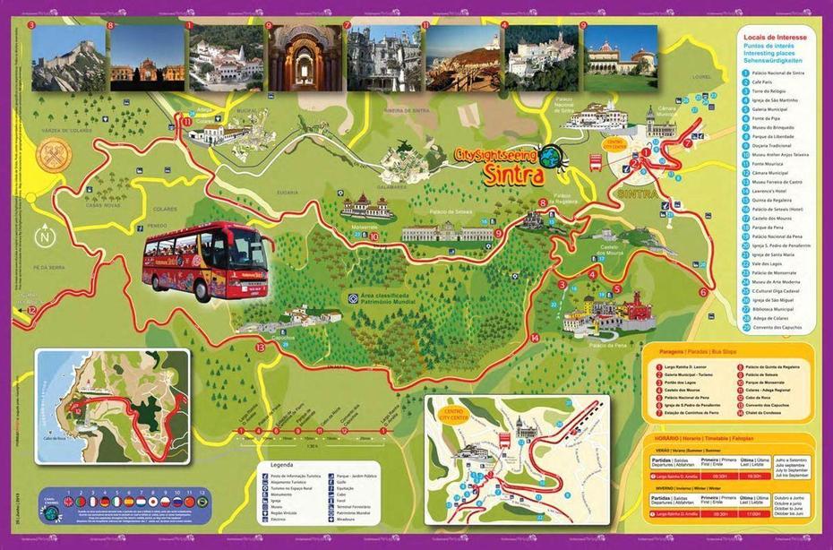 Tourist Map Of Sintra Portugal – Travel News – Best Tourist Places In …, Sintra, Portugal, Of Portugal Showing Sintra, Obidos