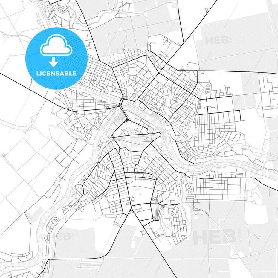 Vector Pdf Map Of Pervomaisk, Ukraine – Hebstreits Sketches, Pervomaisk, Ukraine, Of Ukraine Cities, Ukraine Borders