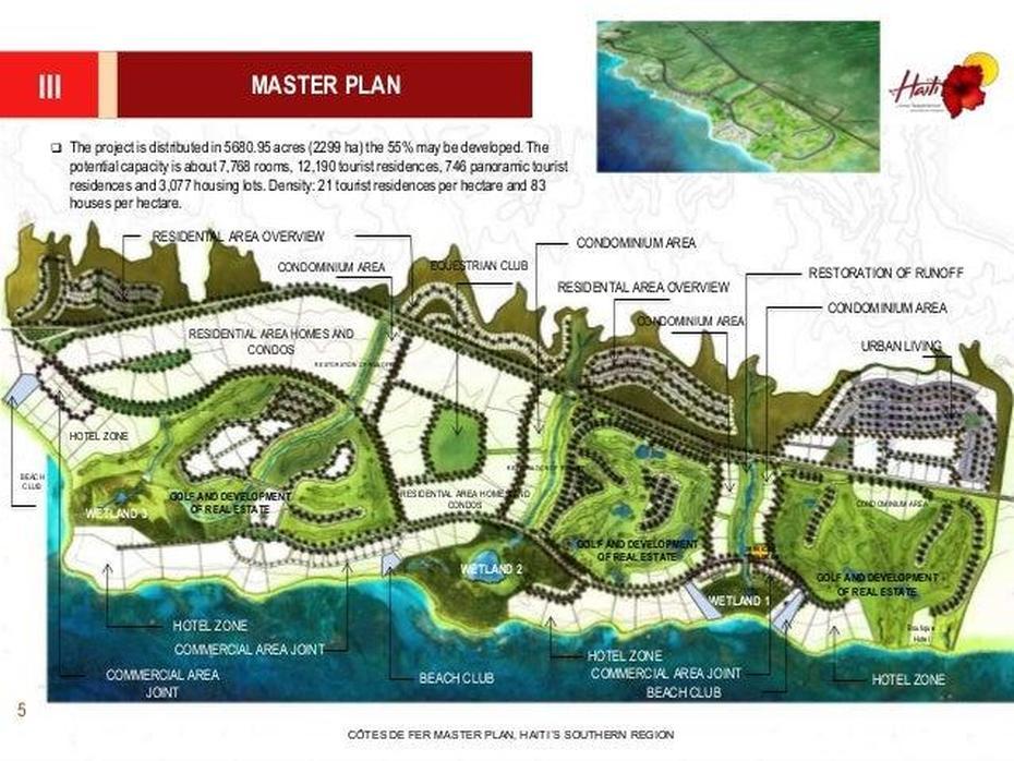 Cote Des Arcadins Haiti, Marche De Fer Haiti, Master Plan, Côtes De Fer, Haiti