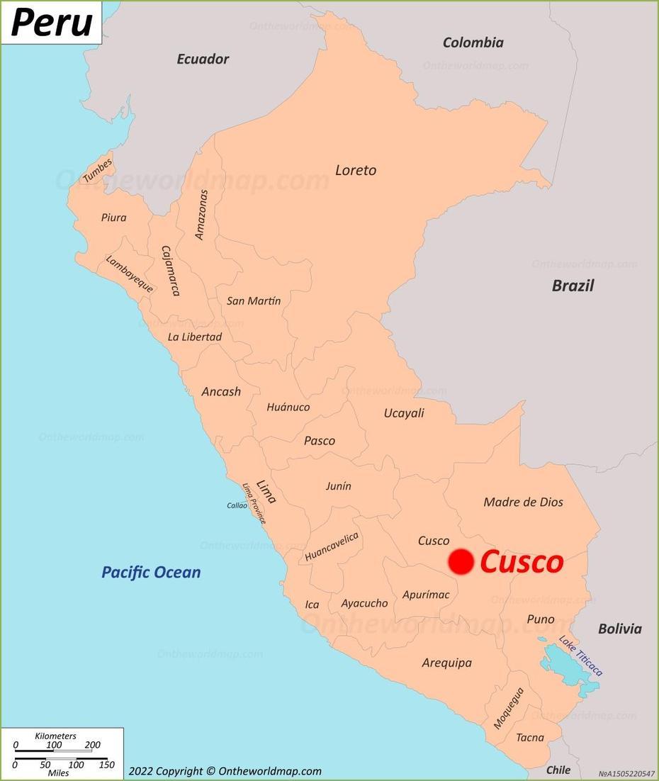 Cusco Map | Peru | Detailed Maps Of Cusco (Cuzco), Cusco, Peru, Pisac Peru, Cusco Puma
