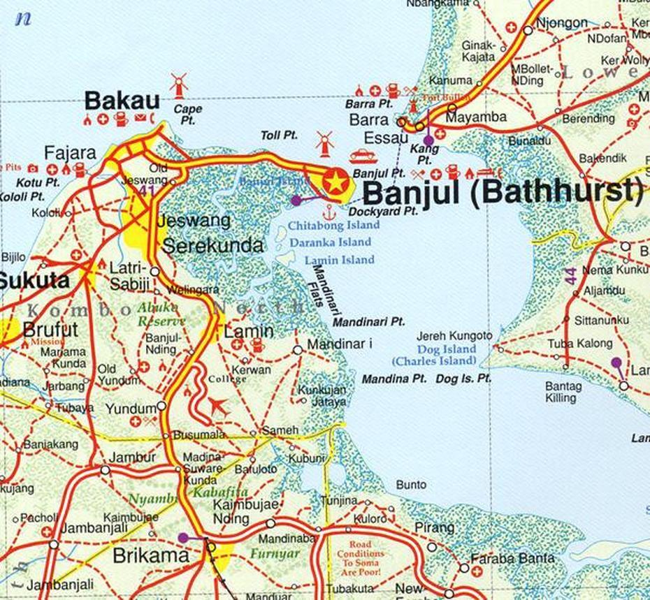 Gambia Cities, Banjul City, Gambia, Banjul, The Gambia