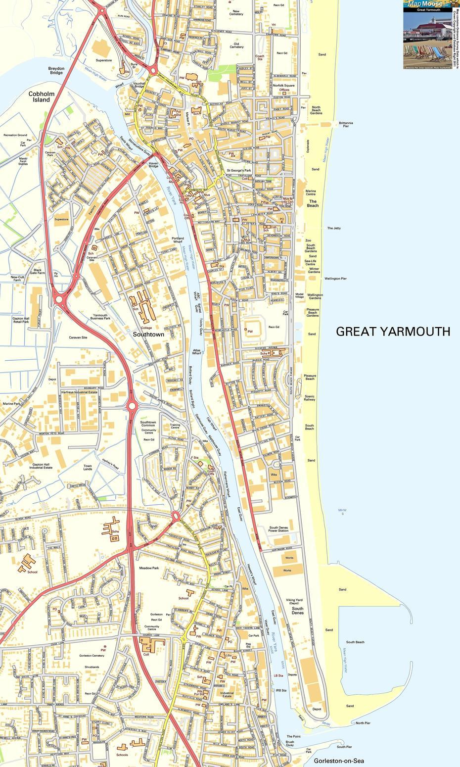Great Yarmouth Norfolk England, Great Yarmouth Uk, Marine Parade, Great Yarmouth, United Kingdom