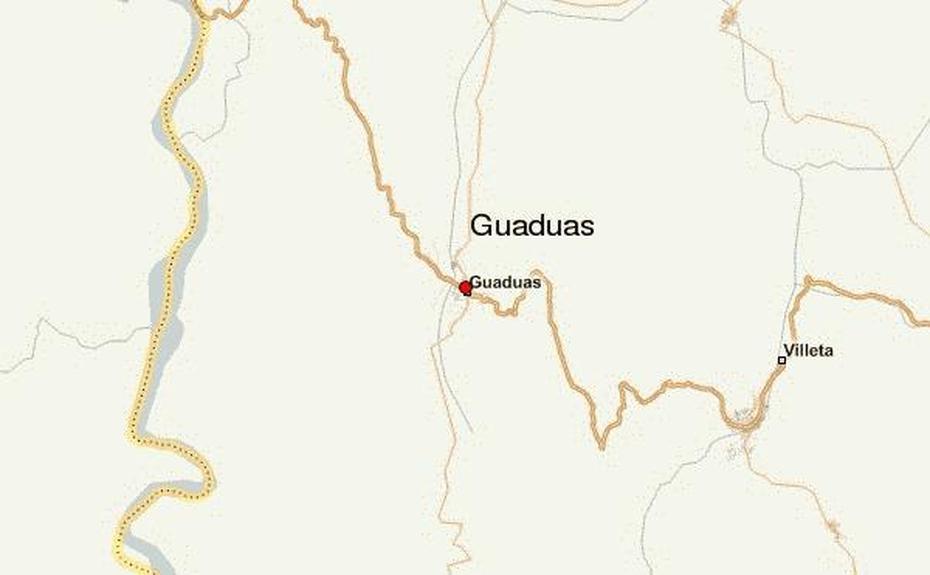 Guia Urbano De Guaduas, Guaduas, Colombia, Cundinamarca Colombia, Panaca Colombia