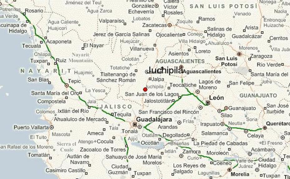 Juchipila Location Guide, Jiquipilas, Mexico, Mexico  Vector, Mexico  With States