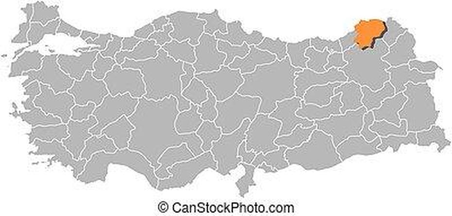 Kastamonu  Haritasi, Ayvalik Turkey, , Artvin, Turkey