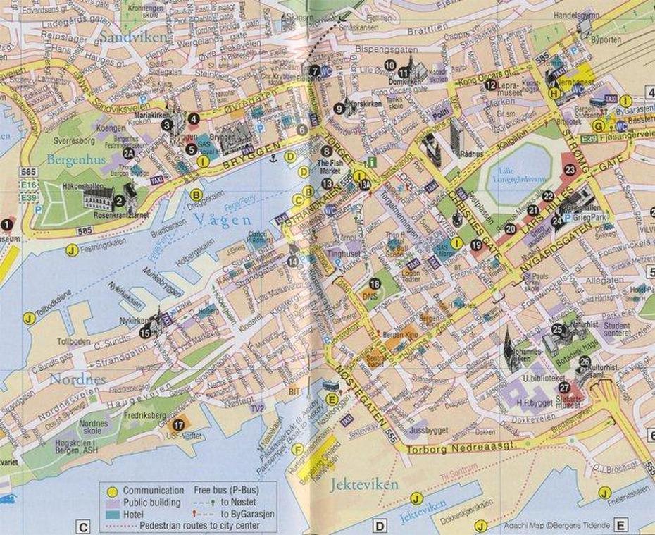 Map Of Bergen, Bergen, Netherlands, Bergen Germany, Bergen Norway