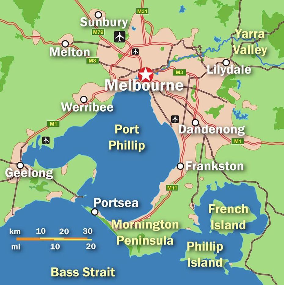 Melbourne Map, Melbourne, Australia, Australia On, City  Melbourne Australia