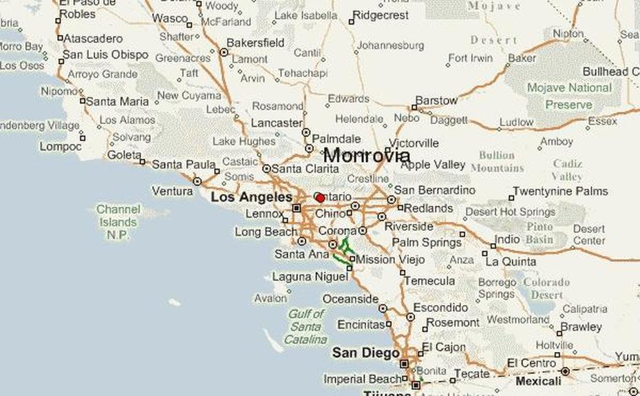 Monrovia City, Monrovia Maryland, California Location, Monrovia, United States