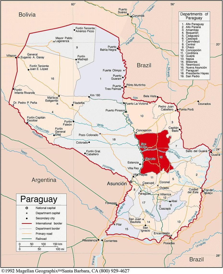 : Nueva Base Militar Estadounidense En Paraguay, San Pedro De Ycuamandiyú, Paraguay, San Pedro De Macoris Girls, San Pedro La