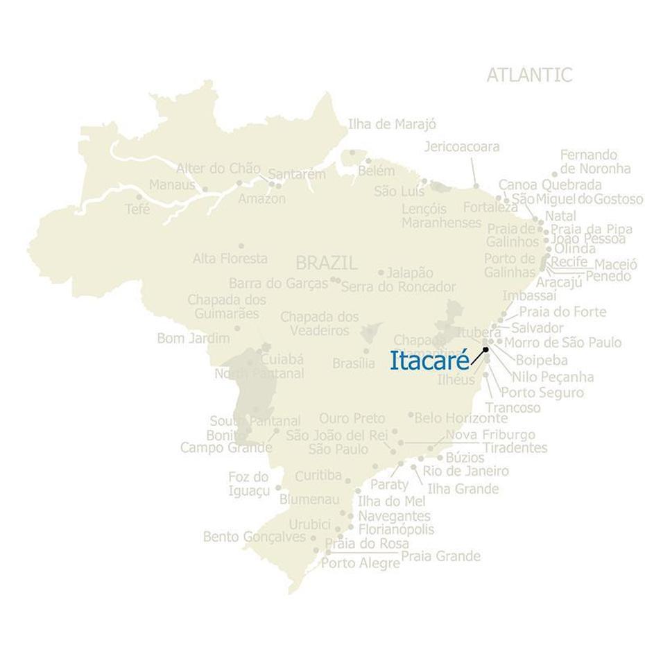 Rivers Of Brazil, Brazil Capital, Itacare, Itacaré, Brazil