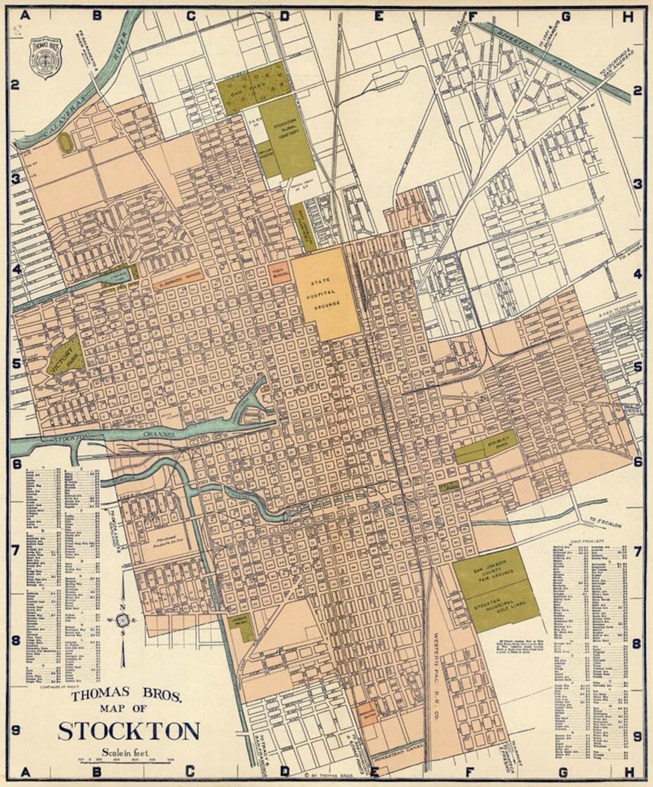 Stockton Map Historical City Plan Of Stockton Fine Print | Etsy, Stockton, United States, Stockton City, Port Of Stockton Ca