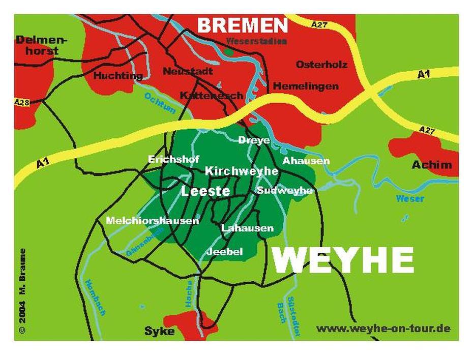 Weyhe On Tour – Die Gemeinde Weyhe, Weyhe, Germany, Christophe Von Weyhe, Emden Germany