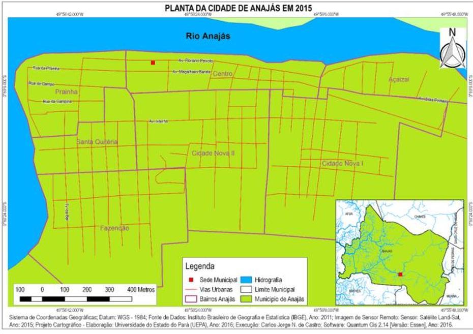 Anna  Ijjas, Anja  Gorges, Municipio, Anajás, Brazil