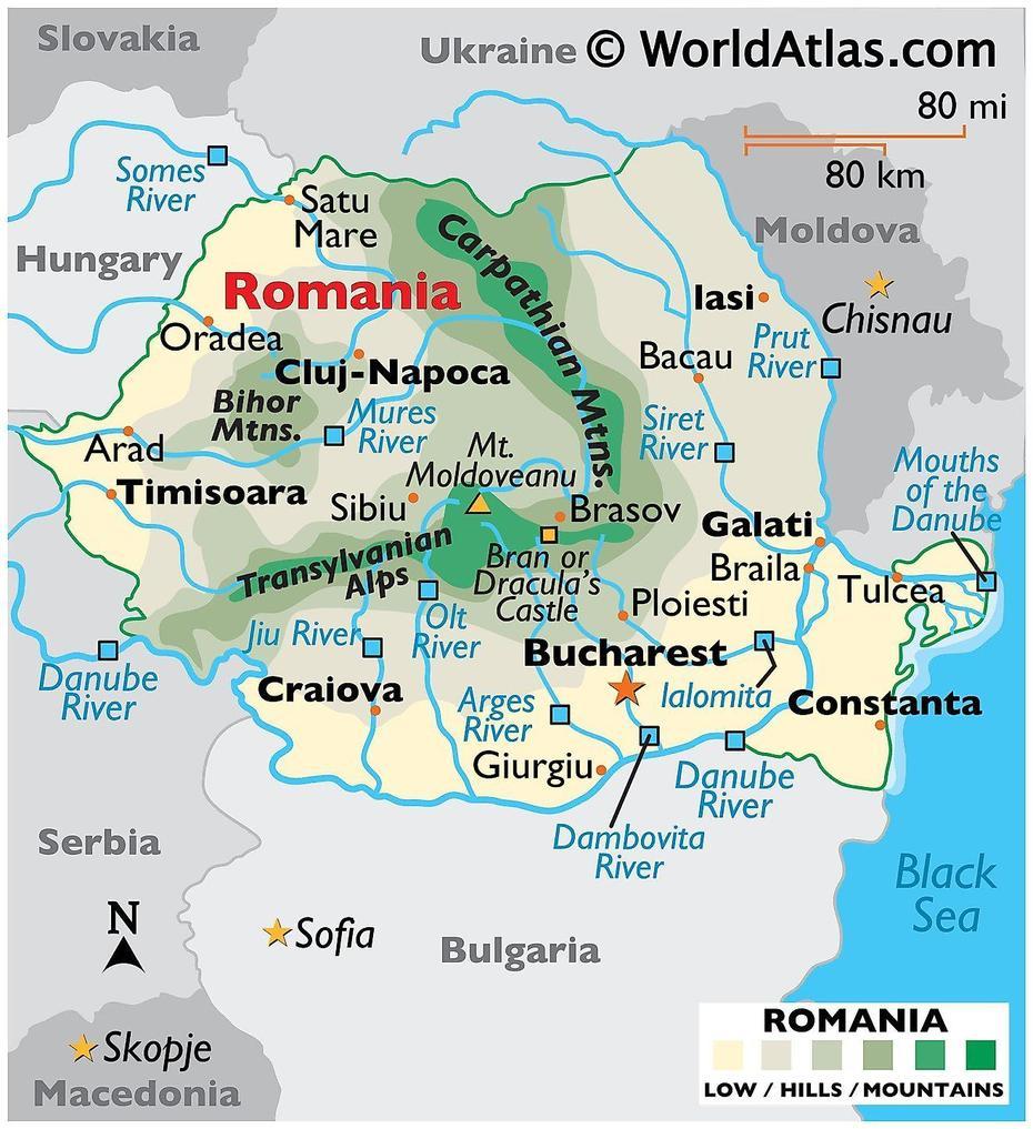 Ardeal Romania, Romania  Regions, World Atlas, Huşi, Romania