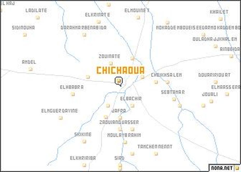 Chichaoua (Morocco) Map – Nona, Chichaoua, Morocco, Settat Morocco, Pasteque