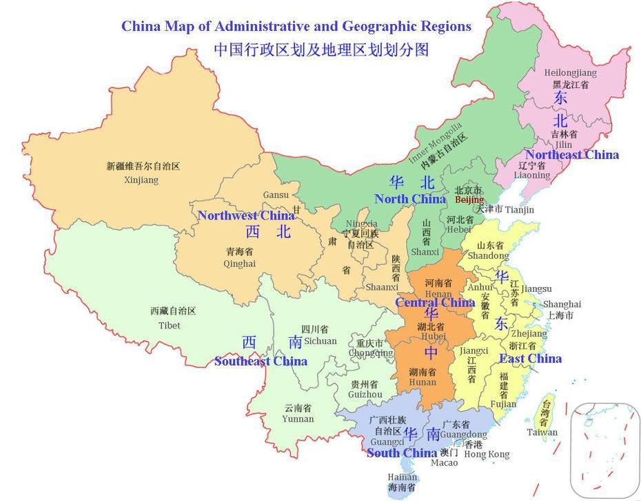 China Provincial Map, Map Of China Provinces, China Maps 2022, Bulicun, China, Quality  Meats, Publican Food