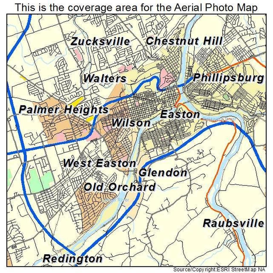 Detailed  United States, United States  Color, Easton, Easton, United States