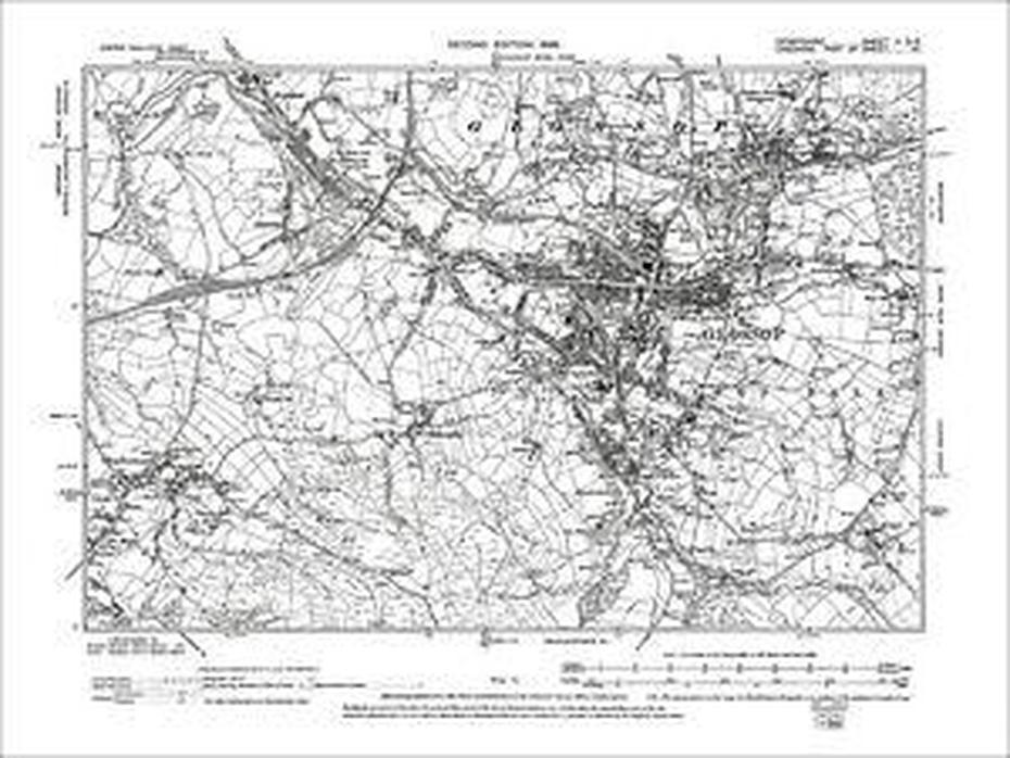 Glossop, Charlesworth, Old Map Derbyshire 1899: 2-Se | Ebay, Glossop, United Kingdom, Glossop, United Kingdom