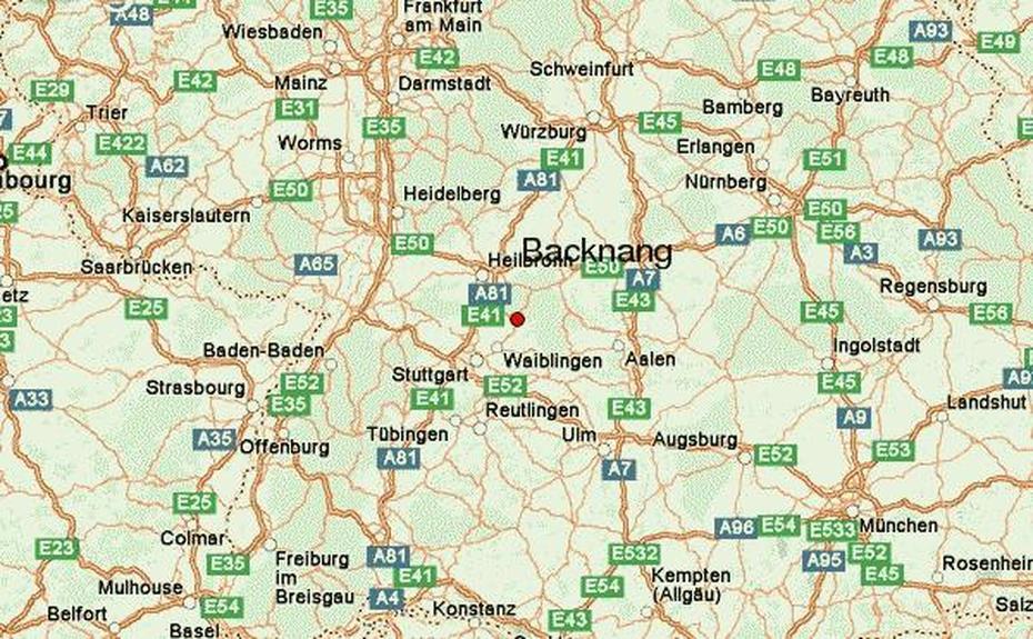 Guia Urbano De Backnang, Backnang, Germany, Neckarsulm Germany, Offenburg Germany