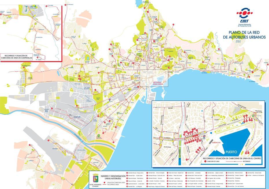 Malaga Hop On Hop Off Bus, Route Map Pdf, Combo Deals 2019 | Tripindicator, Málaga, Spain, Marbella Spain, Malaga Metro