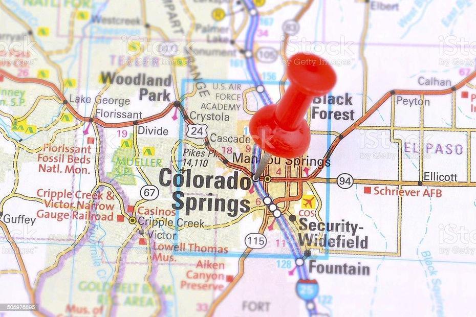 Map Of Colorado Springs Area – Maps For You, Colorado Springs, United States, United States Geologic, United States  Rhode Island