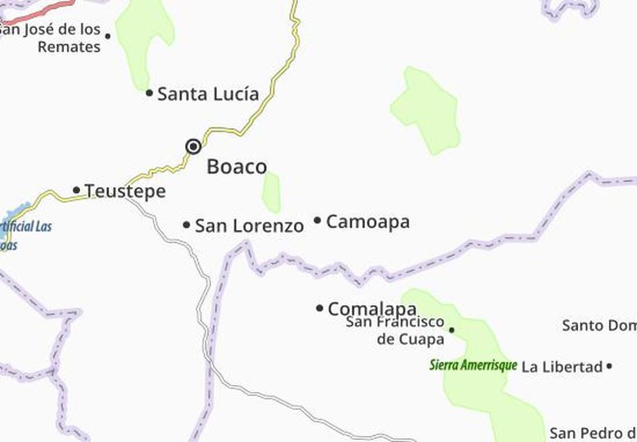 Michelin Camoapa Map – Viamichelin, Camoapa, Nicaragua, Boaaco, Jinotega Nicaragua