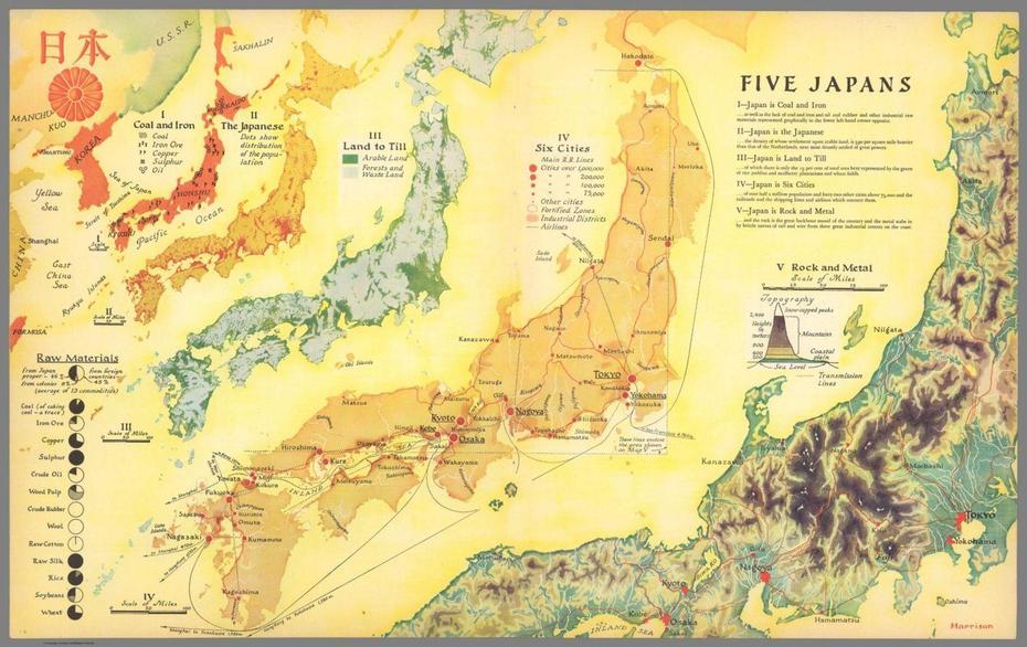 Pin By Beth Mallory On History Maps | Retro Illustration, Map Print …, Kanzakimachi-Kanzaki, Japan, Japanese Japan, Old Japan