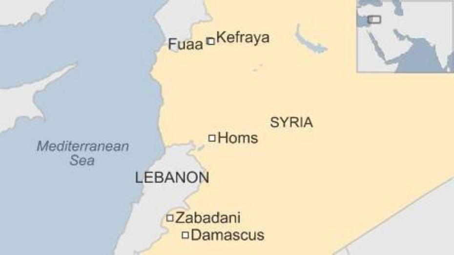 Syria War: Zabadani Rebels Evacuated In Besieged Villages Deal – Bbc News, Az Zabadānī, Syria, Damascus Syria, Syria Political