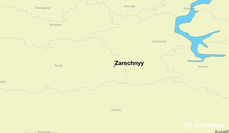 Where Is Zarechnyy, Russia? / Zarechnyy, Penza Oblast Map – Worldatlas, Zarechnyy, Russia, Old Russia, West Russia