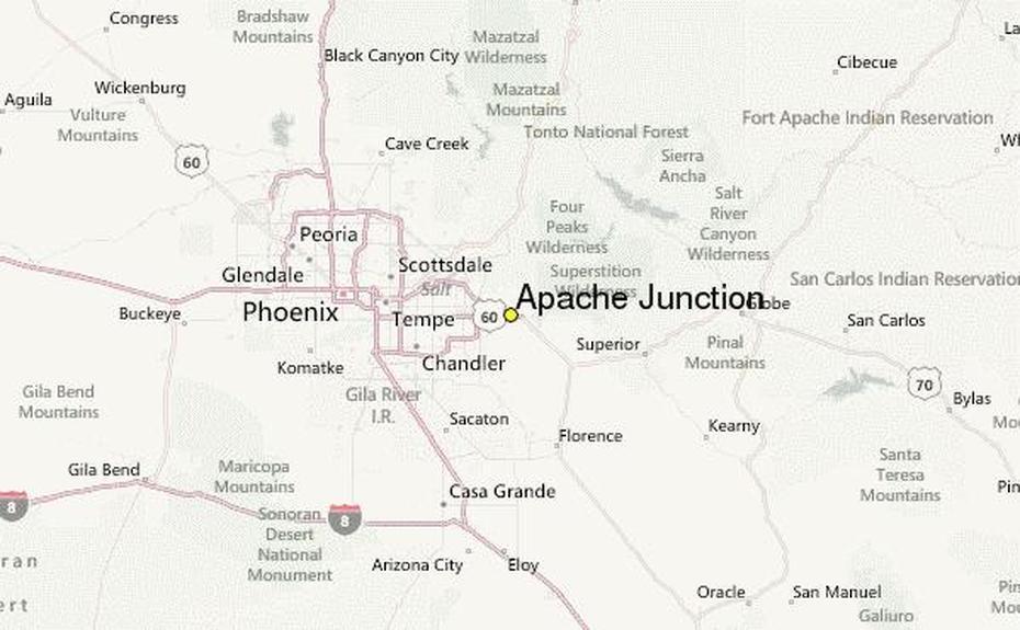 Apache Junction Weather, Town Apache Junction Arizona, Station Record, Apache Junction, United States