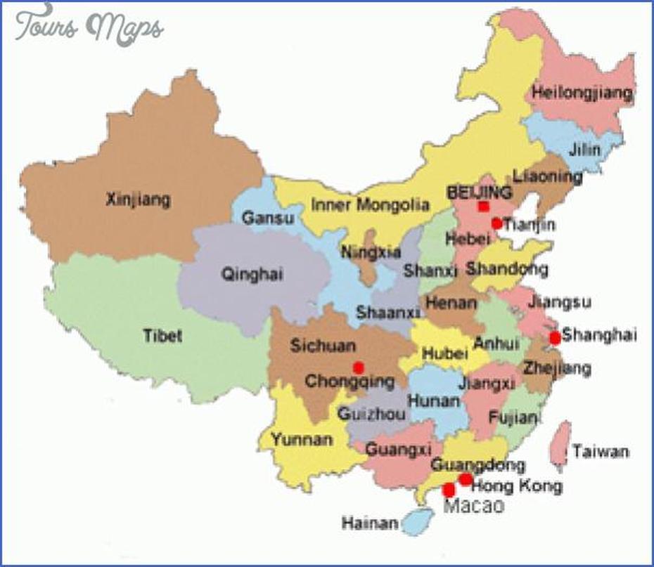 B”Yanan Map – Toursmaps”, Yan’An Beilu, China, Yanan  City, Shaanxi China