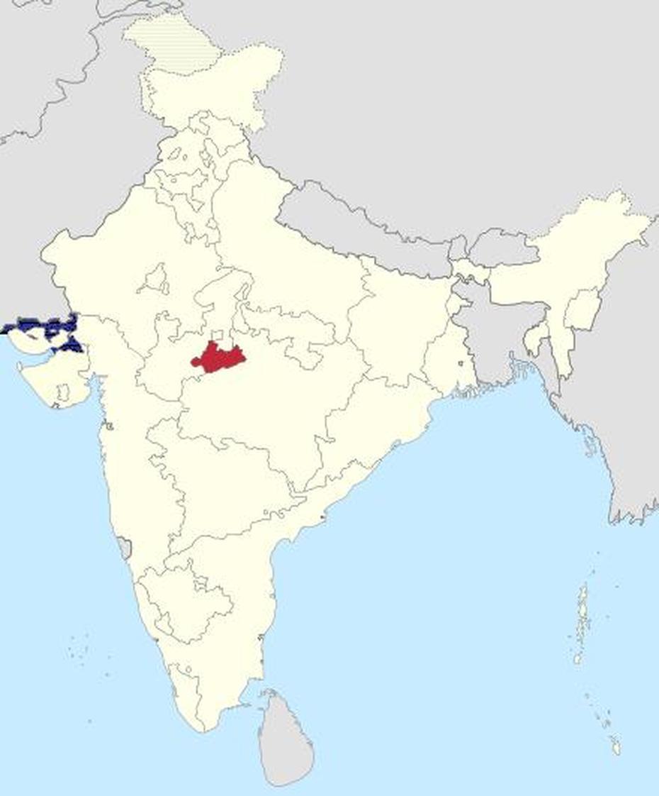 Bhopal Location, Allahabad India, Bhopal State, Bhopāl, India