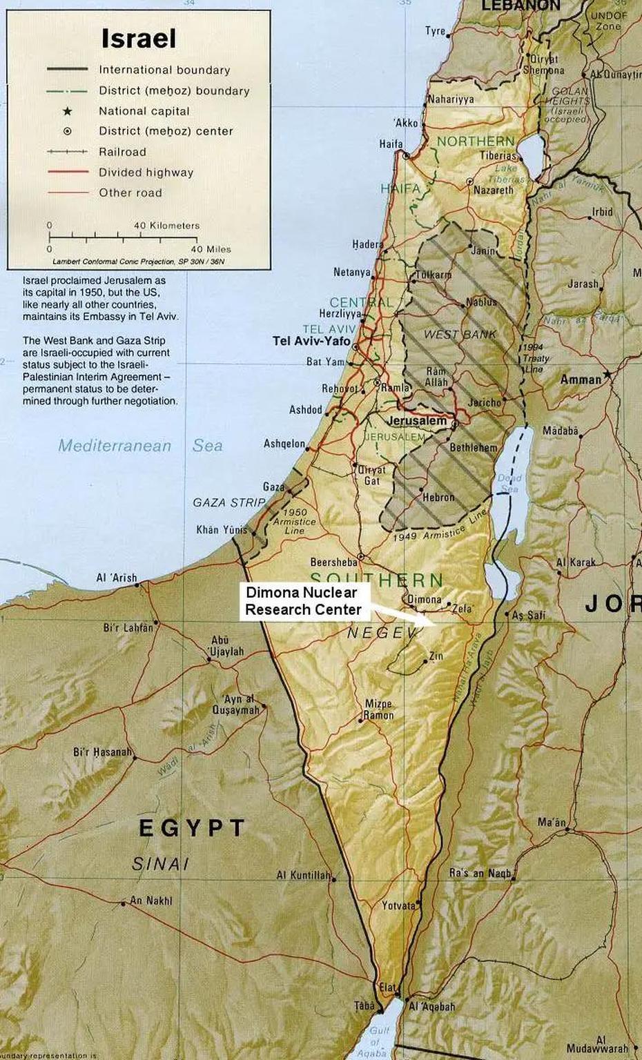 Dimona Maps – Israel Special Weapons, Dimona, Israel, Blank  Of Israel, Jerusalem Israel