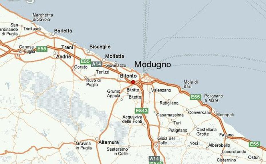 Domenico Modugno, Joanne Modugno, Location Guide, Modugno, Italy