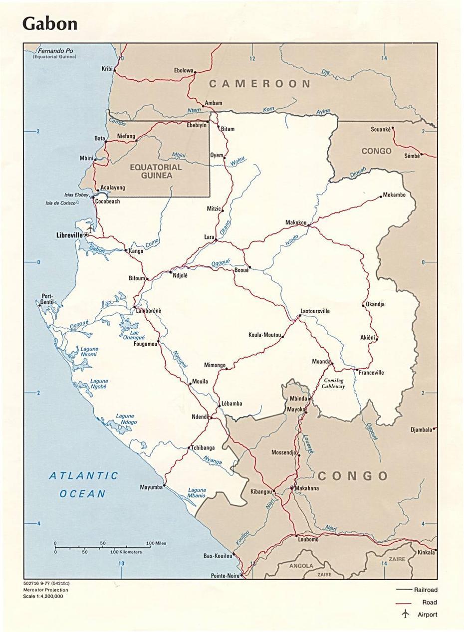 Download Free Gabon Maps, Bitam, Gabon, Gabon Outline, Gabon / Location
