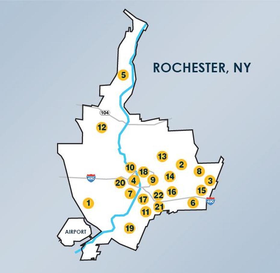 File:Map Rochester Ny Downtown.Png Wikimedia Commons ~ Mapvoice, Rochester, United States, United States World, Basic United States