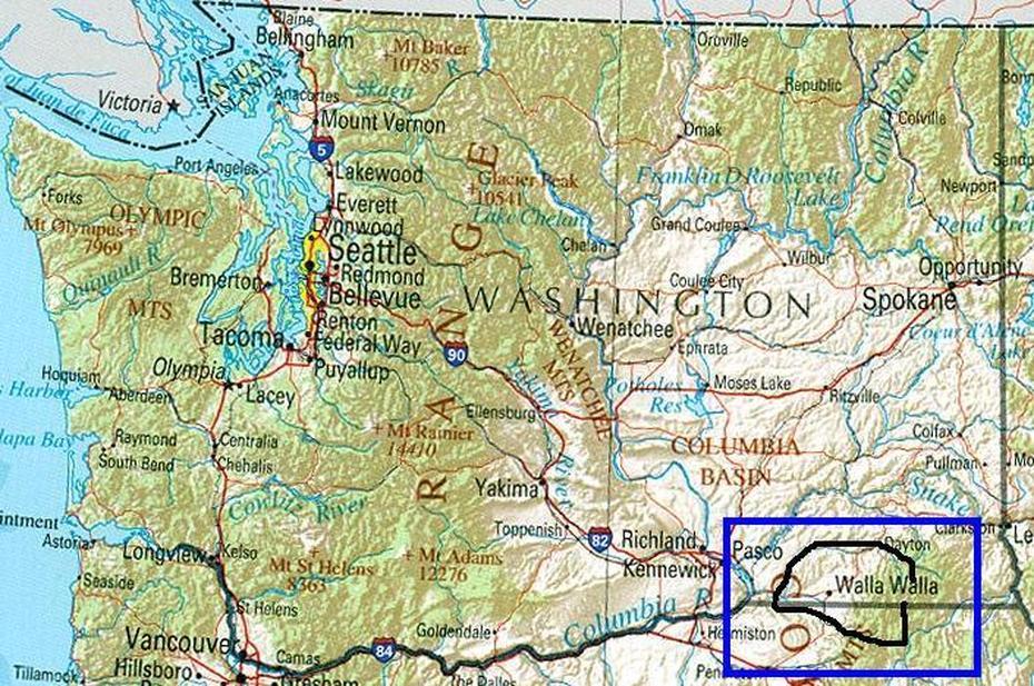 File:Walla Walla Ava Map.Jpg – Wikipedia, The Free Encyclopedia, Walla Walla, United States, Downtown Walla Walla, Washington State Wine