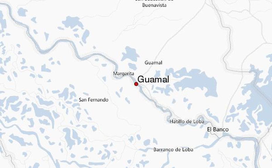 Guia Urbano De Guamal, Guamal, Colombia, Barranquilla Colombia, Colombia  Geography