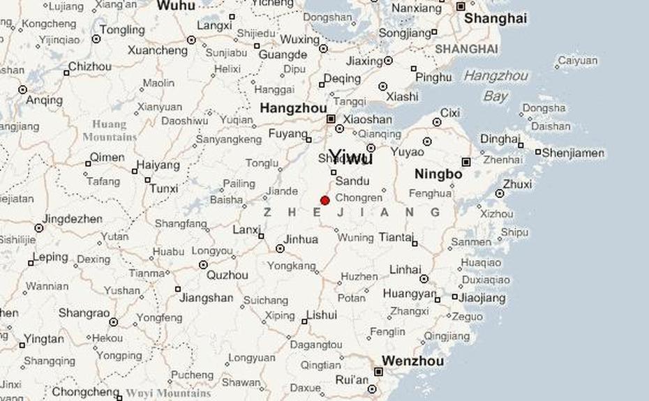 Hangzhou City, Yiwu China Location, Weather Forecast, Yiwu, China