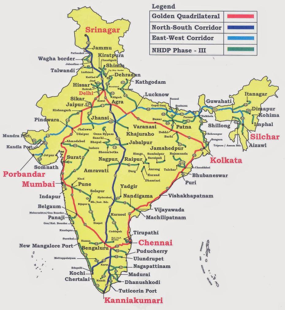 We Are Indians: National Highway, Patjirwa, India, Free  Of India, India  Modern