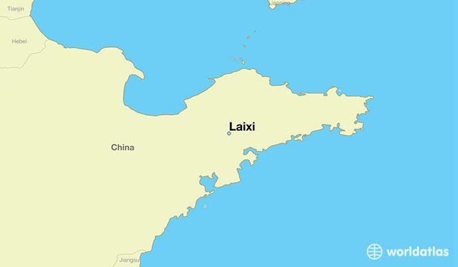 Where Is Laixi, China? / Laixi, Shandong Map – Worldatlas, Laixi, China, China  Printable, Of China Provinces