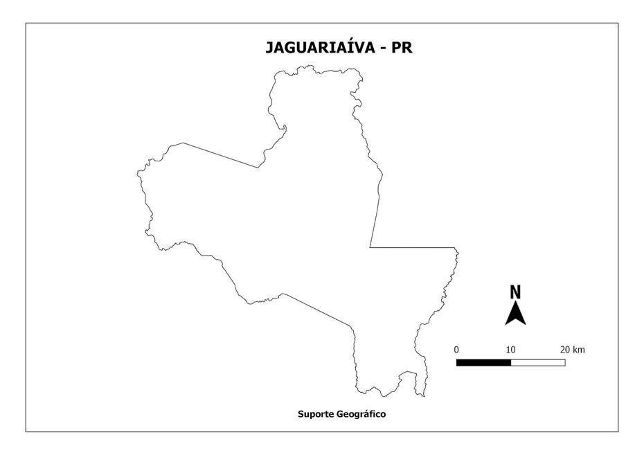 Mapa De Jaguariaiva – Pr | Suporte Geografico, Jaguariaíva, Brazil, World, Brazil  Drawing