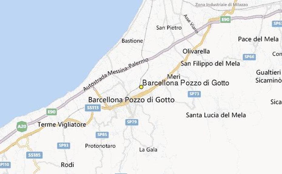 Monumenti Di Barcellona, La Cattedrale Di Barcellona, Station Record, Barcellona-Pozzo Di Gotto, Italy