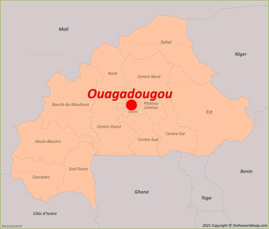 Ouagadougou Map | Burkina Faso | Maps Of Ouagadougou, Ouagadougou, Burkina Faso, Ouagadougou Markets, Burkina Faso Airport